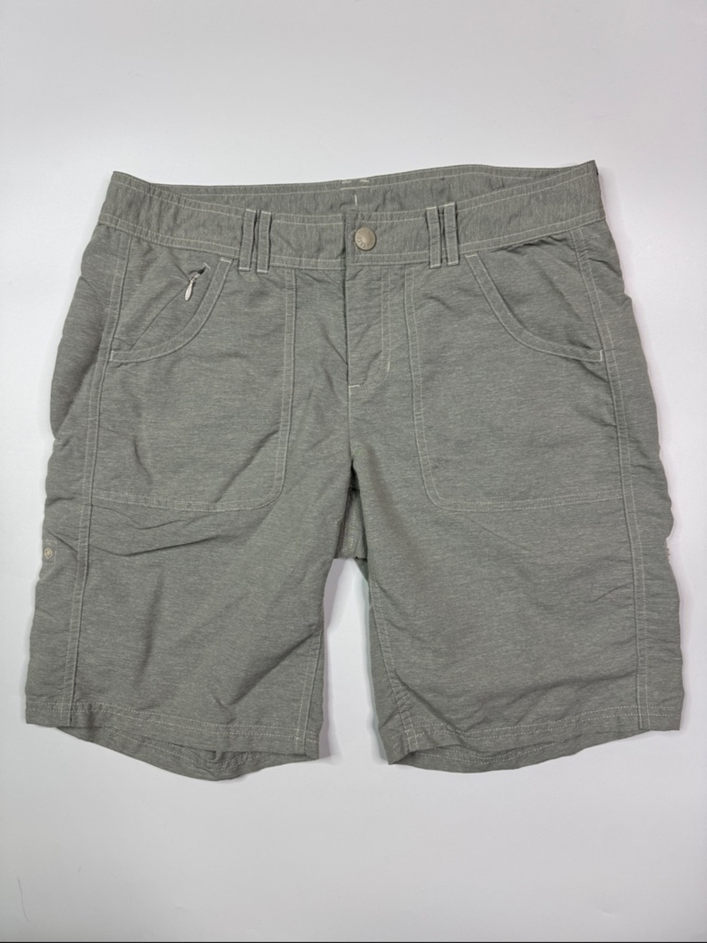 The North Face Gray Bermuda Shorts Size 8
